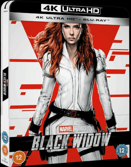 Black Widow - UK Exclusive 4K Ultra HD Steelbook + Blu-ray