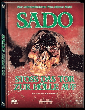 Sado - Stoß das Tor zur Hölle auf (Limited Mediabook, Blu-ray+DVD, Cover A) (1979) [FSK 18] [Blu-ray]
