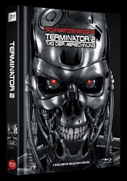 Terminator 2 (Limited Mediabook, Blu-ray+DVD, Cover C) (1991) [Blu-ray]