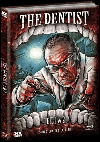 The Dentist 1+2 (Limited Wattiertes Mediabook, 2 Discs) [FSK 18] [Blu-ray]