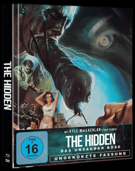 The Hidden - Das Unsagbar Böse (Limited Mediabook, Blu-ray+DVD, Cover B) (1987) [FSK 18] [Blu-ray]