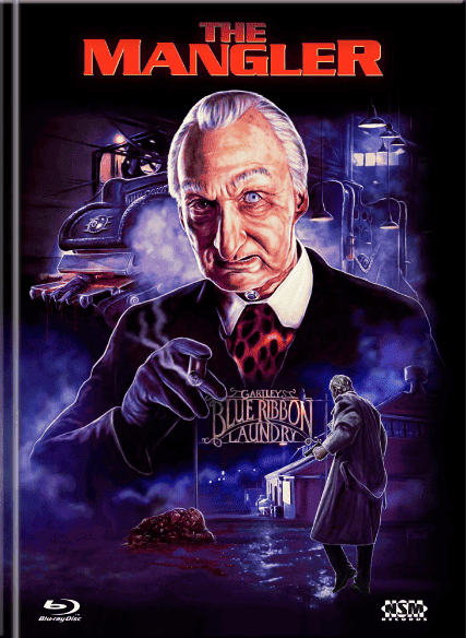 The Mangler (Limited Mediabook, Blu-ray+DVD, Remastered, Cover E) (1995) [Blu-ray]