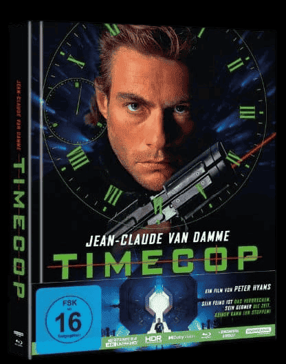 Timecop (Limited Mediabook, 4K Ultra HD+Blu-ray, Cover A) (1994) [4K Ultra HD]
