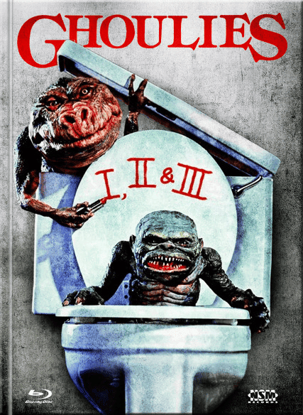 Ghoulies 1-3 (Limited Mediabook, 3 Discs) [FSK 18] [Blu-ray]