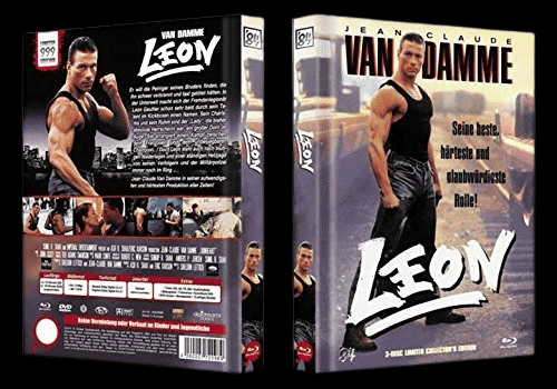 Leon (Uncut, 3 Disc Limited Mediabook, Blu-ray+DVD, Cover B) (1990) [FSK 18] [Blu-ray]
