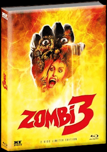 Zombie 3 (Limited Wattiertes Mediabook, Blu-ray+DVD) (1988) [FSK 18] [Blu-ray]