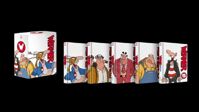 WERNER 1-5 SCHUBER EDITION 5 MEDIABOOKS - COVER B