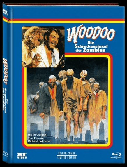 Woodoo - Die Schreckensinsel der Zombies (Mediabook, Blu-ray+DVD, Cover C) (1979) [FSK 18] [Blu-ray]