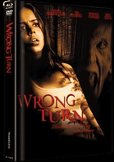 Wrong Turn (Limited Mediabook, Blu-ray+DVD, Original Cover) (2003) [Blu-ray]