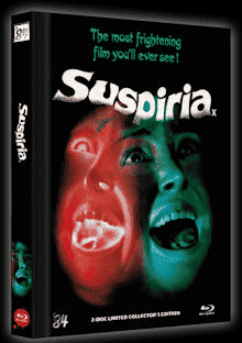 Suspiria (2 Disc Limited Mediabook, Blu-ray+DVD, Cover D) (1977) [FSK 18] [Blu-ray]